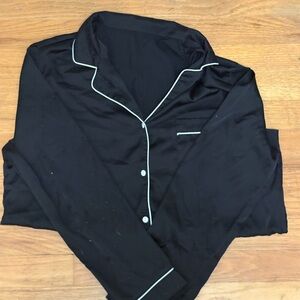 🌑 Cupshe Elegant Black PJ’S 🌑